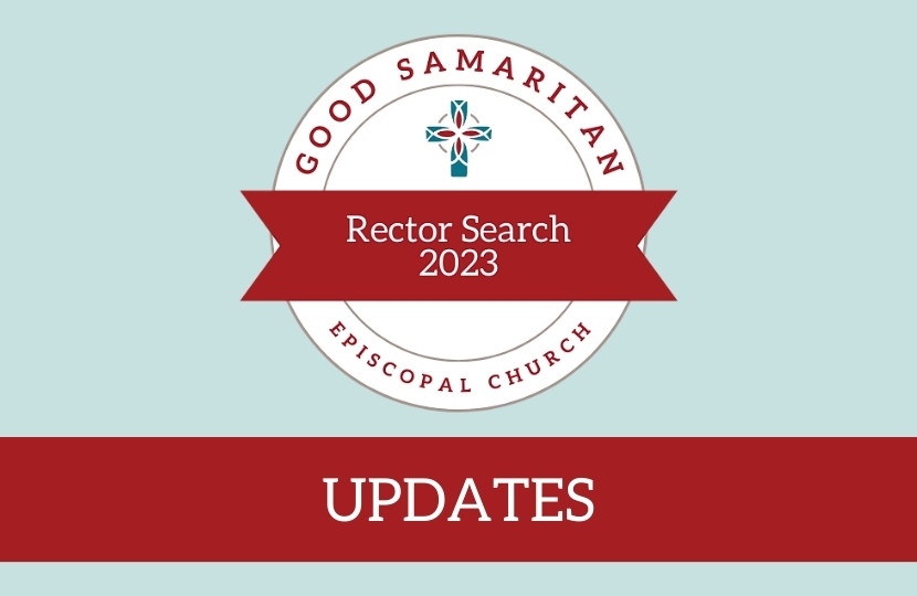 GSE Rector Search Updates