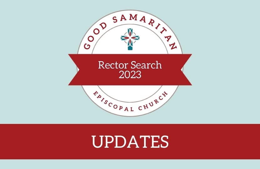 GSE Rector Search Updates