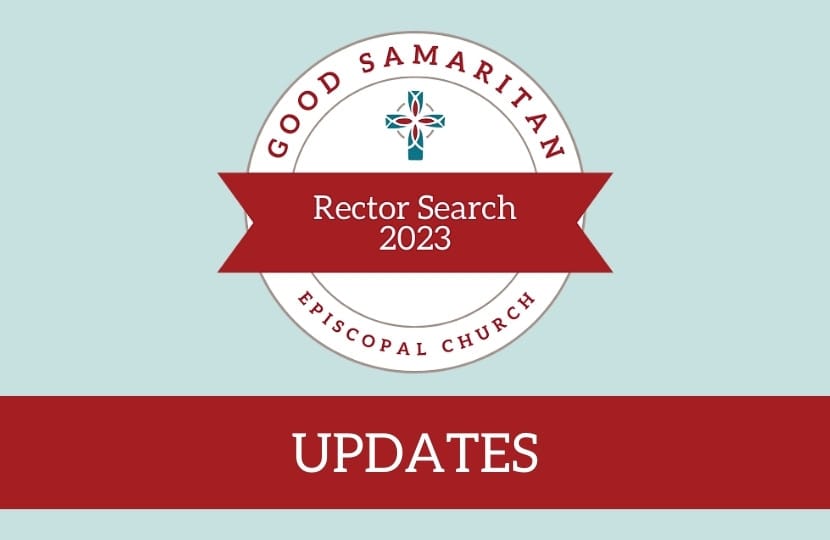 GSE Rector Search Updates